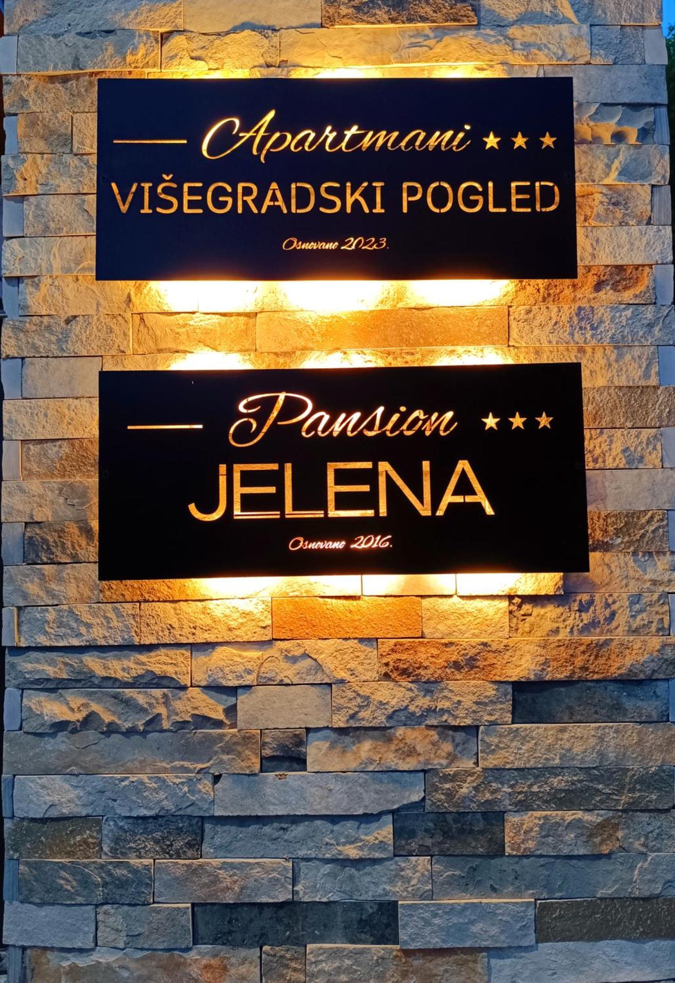 Apartmani Visegradski Pogled المظهر الخارجي الصورة